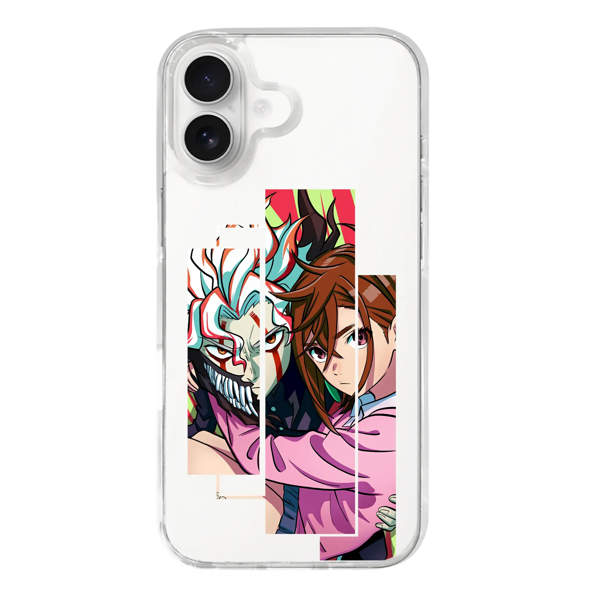 ダンダダン グッズ,綾瀬桃 - iPhone 17シリーズ 透明スマホケース – 薄型・耐衝撃・精密フィット保護カバー